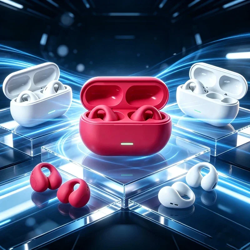 Audio Music Apple - หูฟังบลูทูธ T75 รุ่น 5.3 หูฟังไร้สายแบบ Air