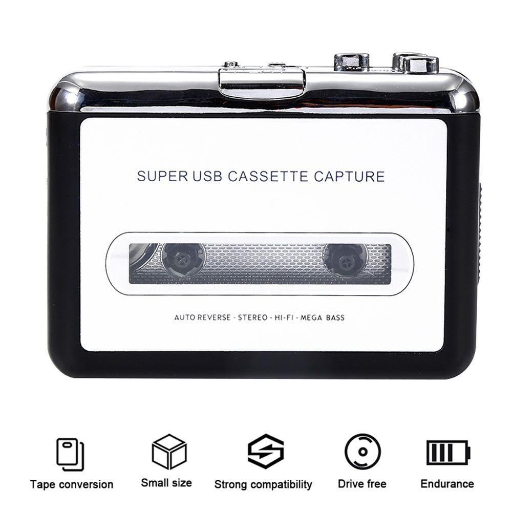 Audio Music Converter To Mp3 - เครื่องบันทึกเทปคาสเซ็ต USB เครื่องเล่นเพลง เครื่องบันทึกวิทยุ เครื่องเล่นเทปคาสเซ็ต เครื่องเล่นวิทยุ