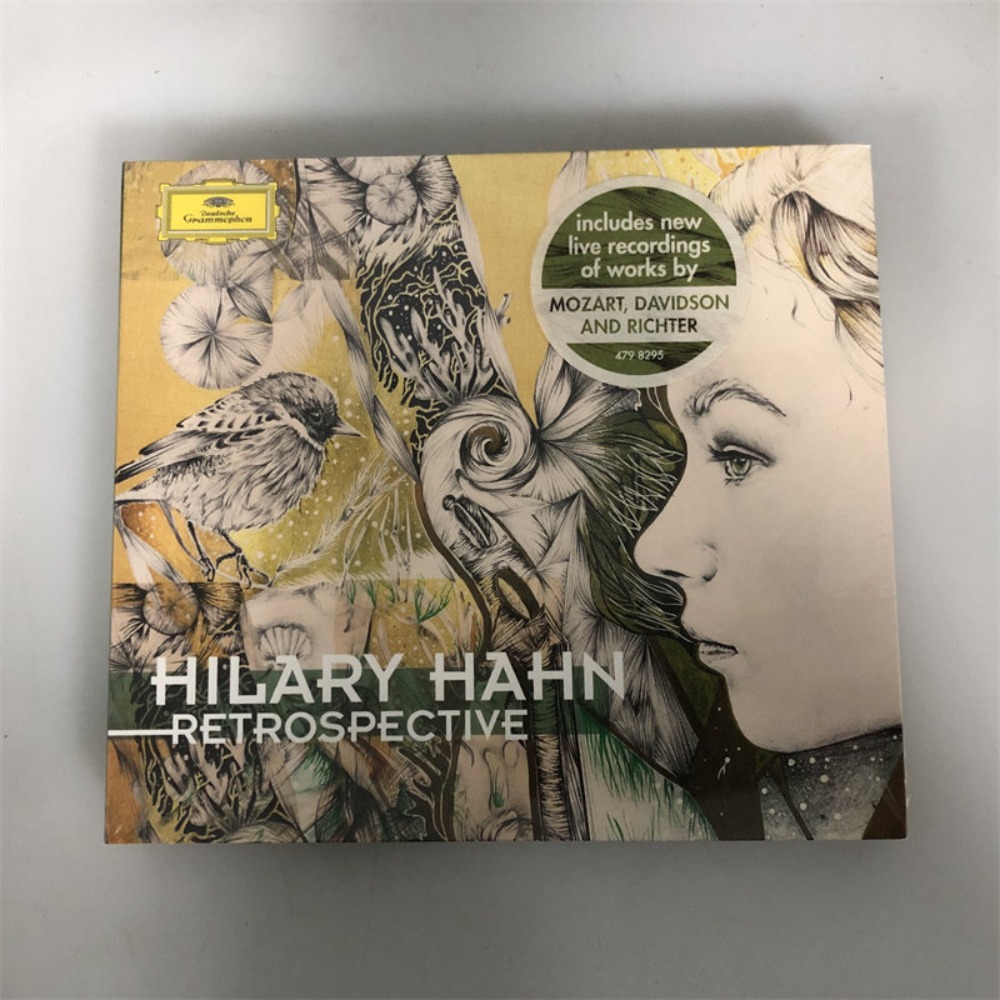 Audio Music Recording - ซีดี 'Retrospective' ฮิลารี ฮาน แผ่นเสียงเพลงคลาสสิกสำหรับนักสะสม อัลบั้มเพลงแบบแผ่นดิสก์