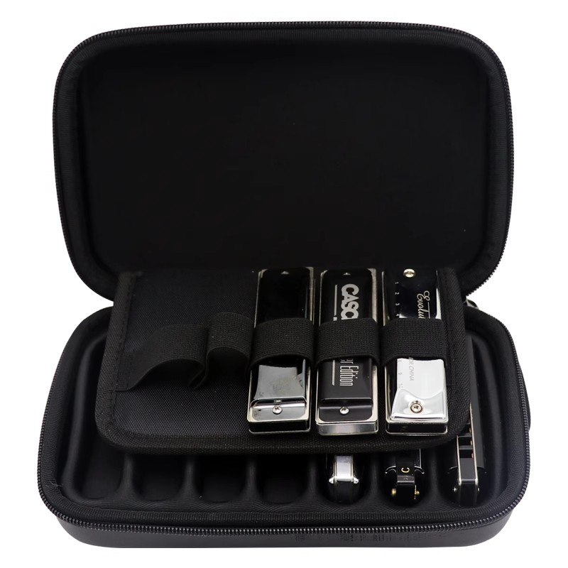 Harmonica 10 Hole - กระเป๋าใส่ฮาร์โมนิก้าไดอะโทนิก 10 รู, กระเป๋าใส่ฮาร์โมนิก้าบลูส์, กล่องใส่ฮาร์โมนิก้า JDR