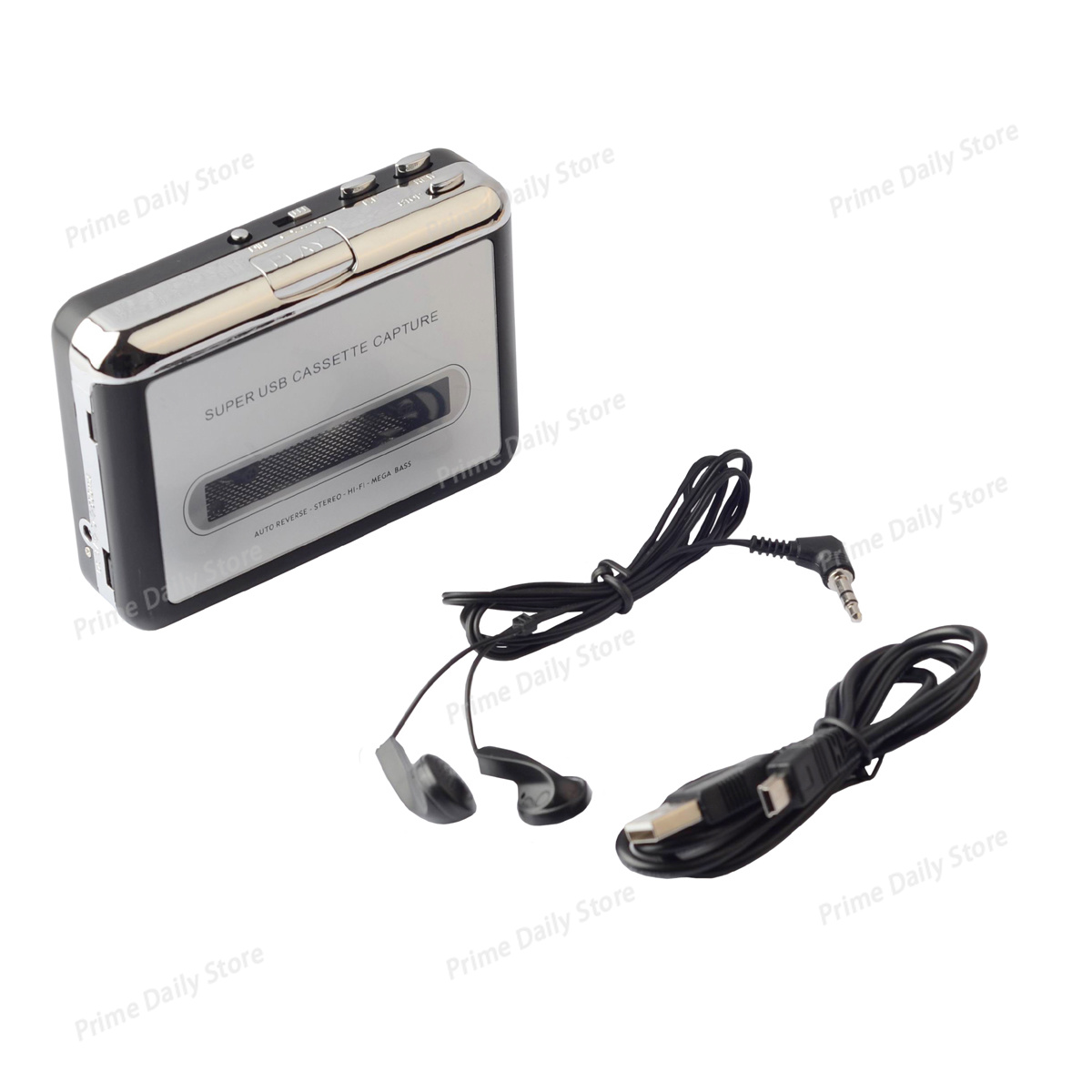 Audio Music Converter To Mp3 - เครื่องเล่นวิทยุแบบพกพาพร้อมฟังก์ชันบันทึกเสียงจากเทปคาสเซ็ตผ่าน USB แปลงเทปคาสเซ็ตเป็น MP3 เครื่องเล่นเพลงและบันทึกเสียงเทปคาสเซ็ต