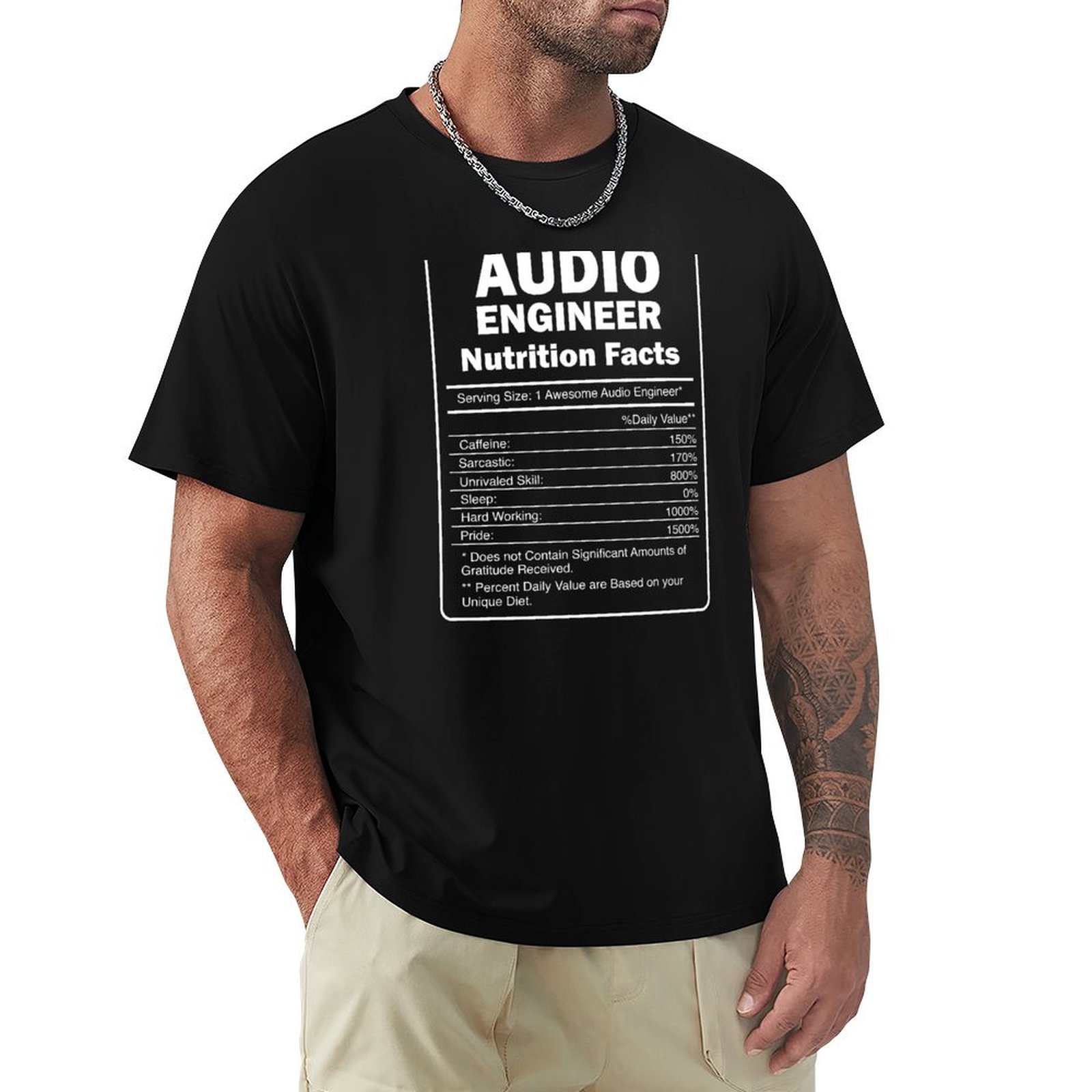Audio Music Production - เสื้อยืดแขนสั้นน้ำหนักเบา ระบายความร้อนได้ดี สำหรับวิศวกรเสียงและงานผลิตเพลง