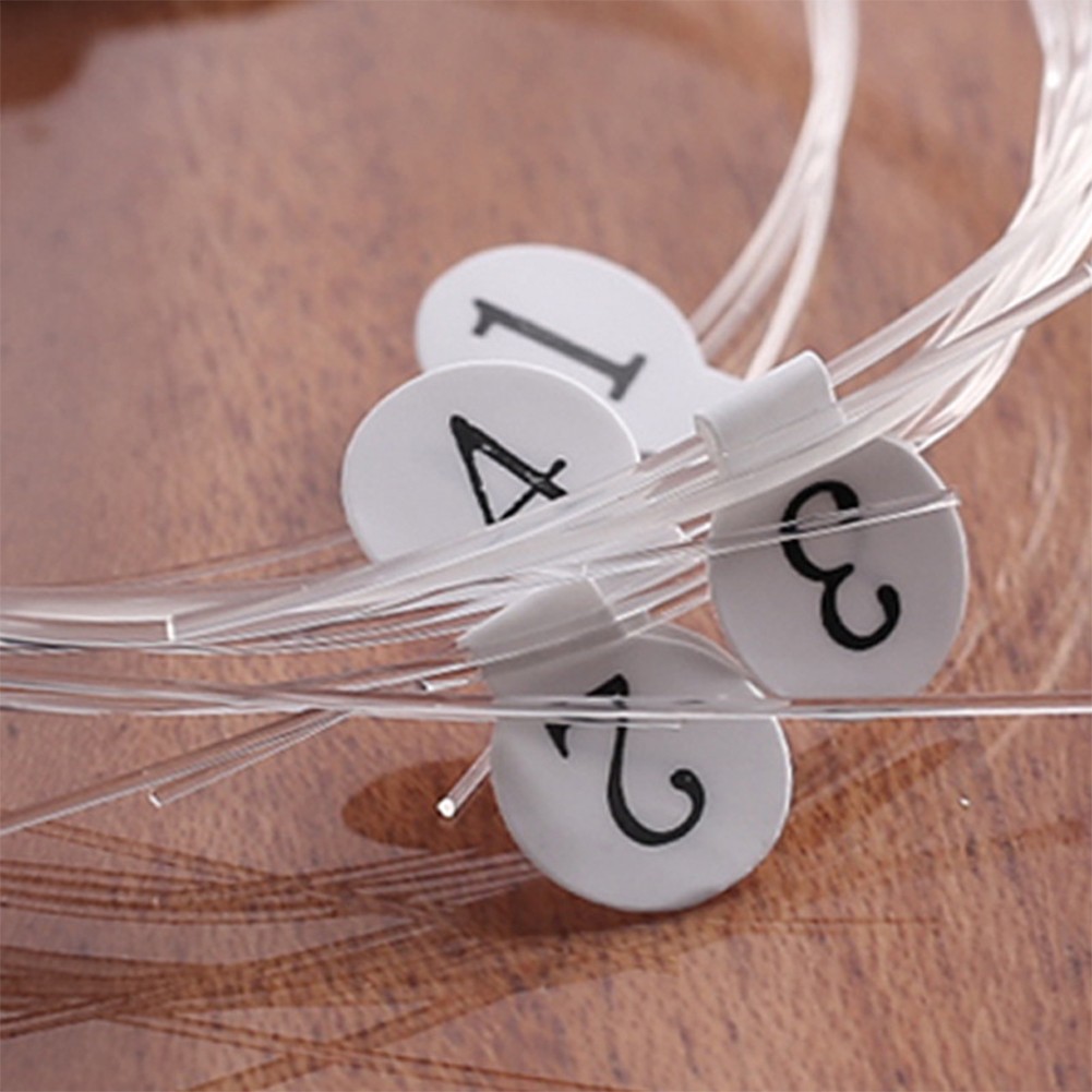 Ukulele Beginner Kit - สายคาร์บอนอูคูเลเล่สำหรับอูคูเลเล่โซปราโนและคอนเสิร์ตและเทเนอร์ G-C-E-A สายสำหรับอูคูเลเล่ขนาด21/23 / 26in อุปกรณ์เสริมชิ้นส่วนอูคูเลเล่