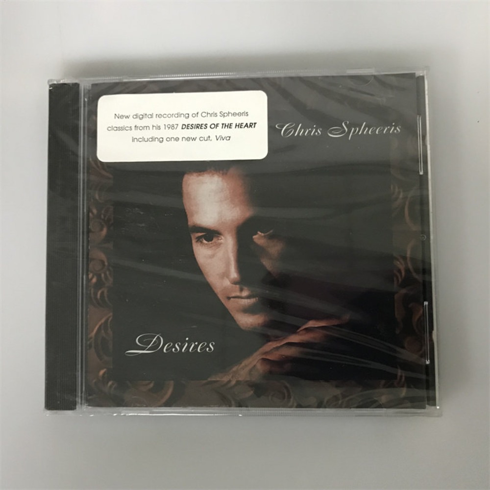 Audio Music Free - ซีดี 'Desires' ของคริส สปีริส แผ่นเพลงสำหรับนักสะสม อัลบั้มเพลงทางกายภาพ