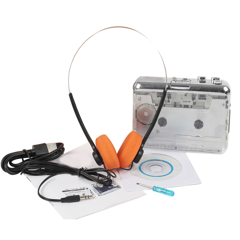 Audio Music Converter To Mp3 - เครื่องเล่นเทปคาสเซ็ตพกพา B04C พร้อมฟังก์ชั่นแปลงเป็น MP3 เครื่องบันทึกเสียงแปลง USB