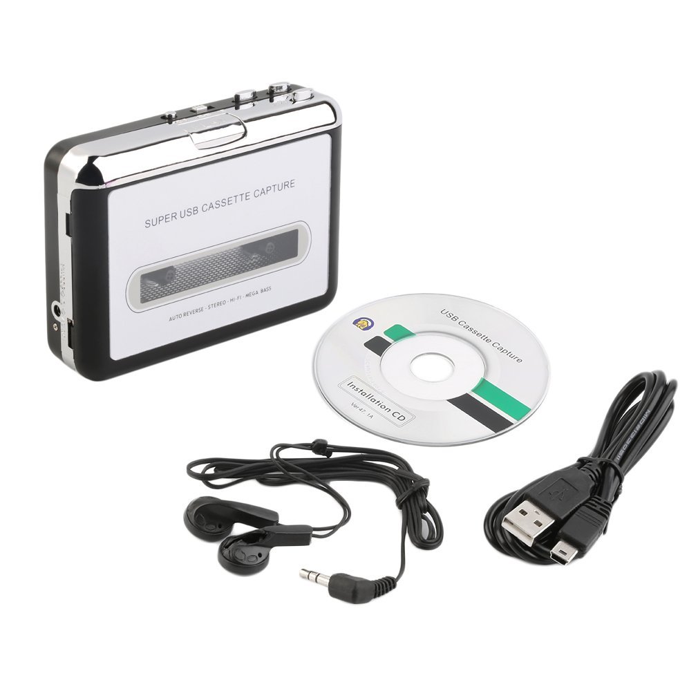 Audio Music Converter To Mp3 - เครื่องแปลงเทปคาสเซ็ตเป็น MP3 แบบ USB สำหรับพีซี แปลงเสียงเพลงจากซีดีเป็นดิจิตอล