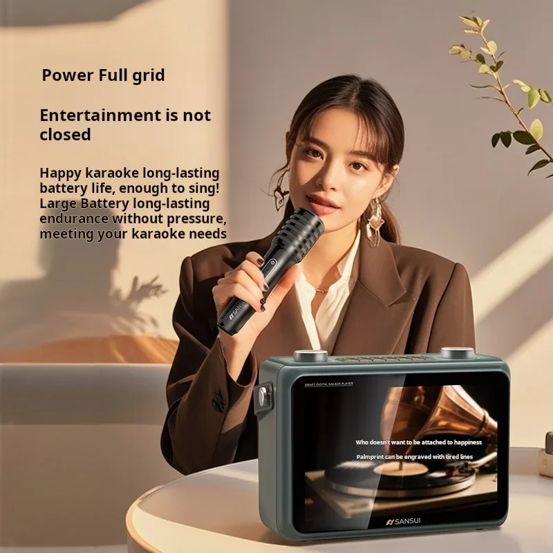 SANSUI K115 หน้าจอ LED 10.1 นิ - Audio Music Lyrics บทวิจารณ์และราคา