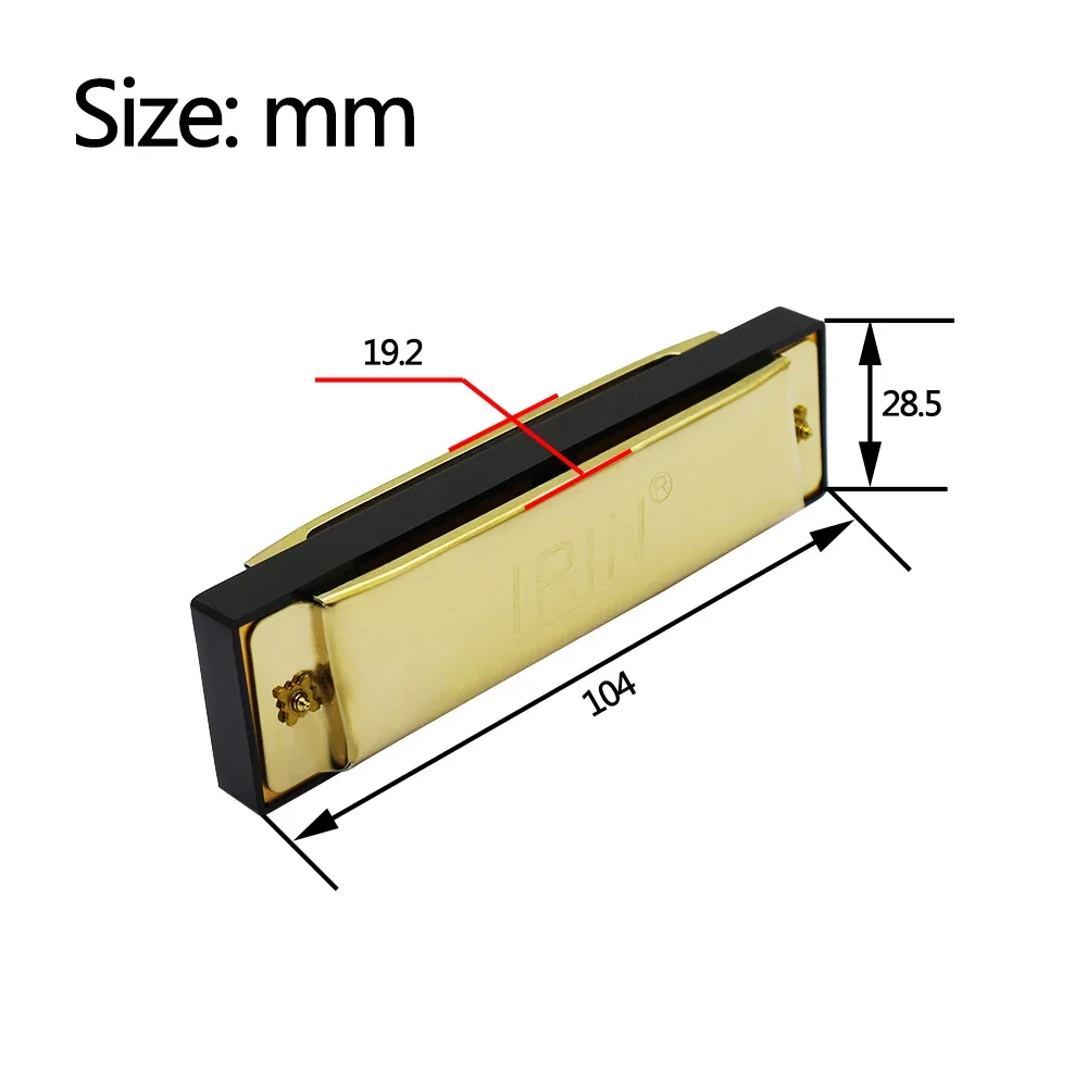 ฮาร์โมนิก้า IRIN 10 รู 20 เสีย - Harmonica 10 Hole บทวิจารณ์และราคา