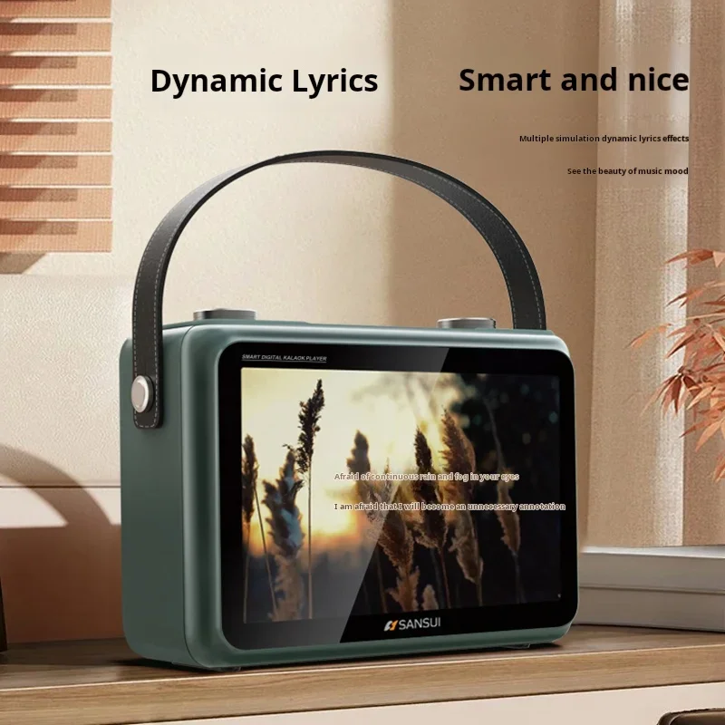 SANSUI K115 วิดีโอคาราโอเกะลำโ - Audio Music Lyrics บทวิจารณ์และราคา