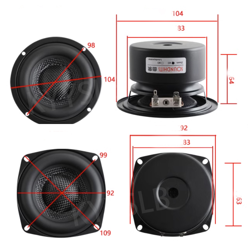KYYSLB 35 ~ 80W 3.5 นิ้วลําโพง - Audio Music Apple บทวิจารณ์และราคา