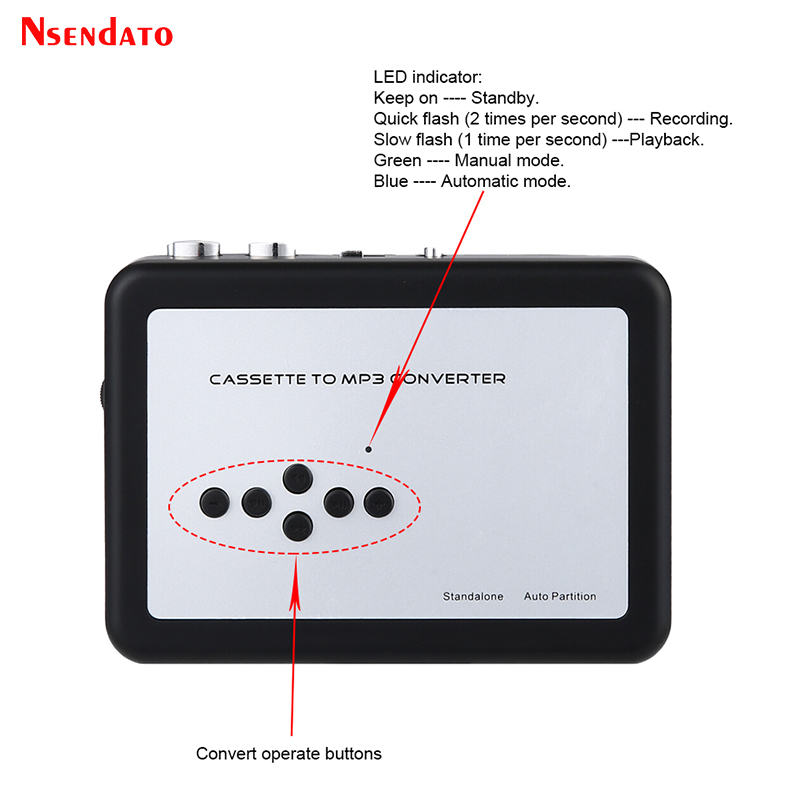 Ezcap 231 USB Cassette เทปเครื - Audio Music Converter To Mp3 บทวิจารณ์และราคา