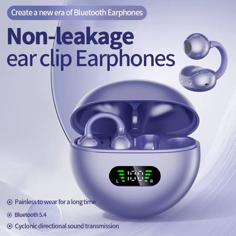 หูฟังบลูทูธไร้สายแบบคลิปหนีบหู - Audio Music Apple บทวิจารณ์และราคา
