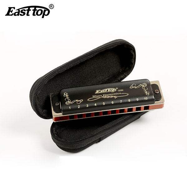 ฮาร์โมนิก้า EASTTOP T008K สีน้ - Harmonica 10 Hole บทวิจารณ์และราคา
