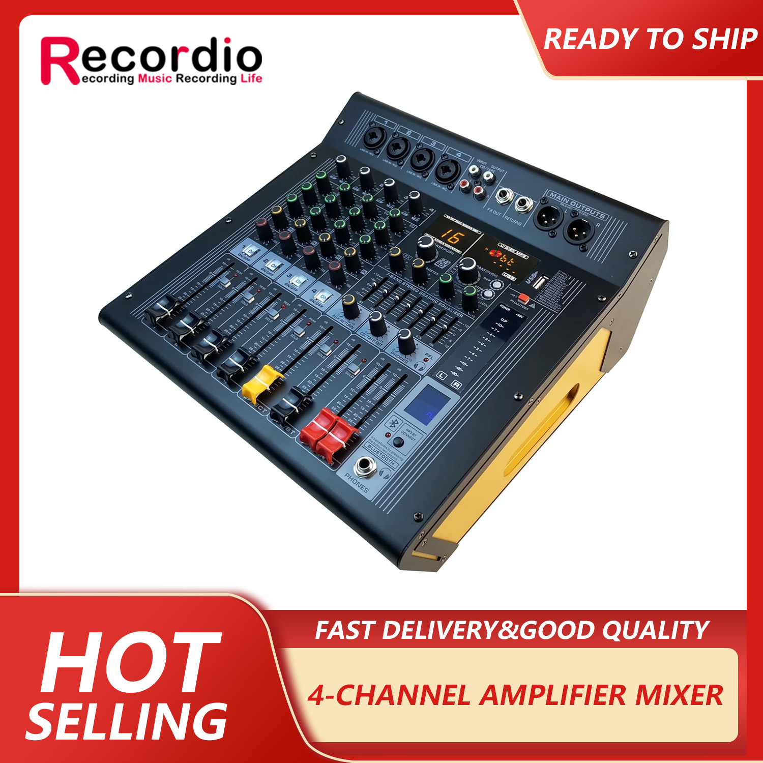 GAX-EX4 Professional คอนโซลผสม - Mix Audio Music บทวิจารณ์และราคา
