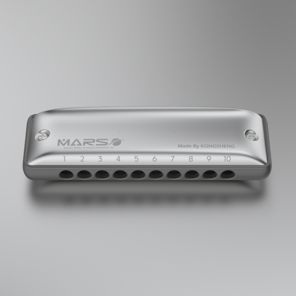 KONGSHENG M1MARS รูกลมพลาสติกไ - Harmonica 10 Hole บทวิจารณ์และราคา