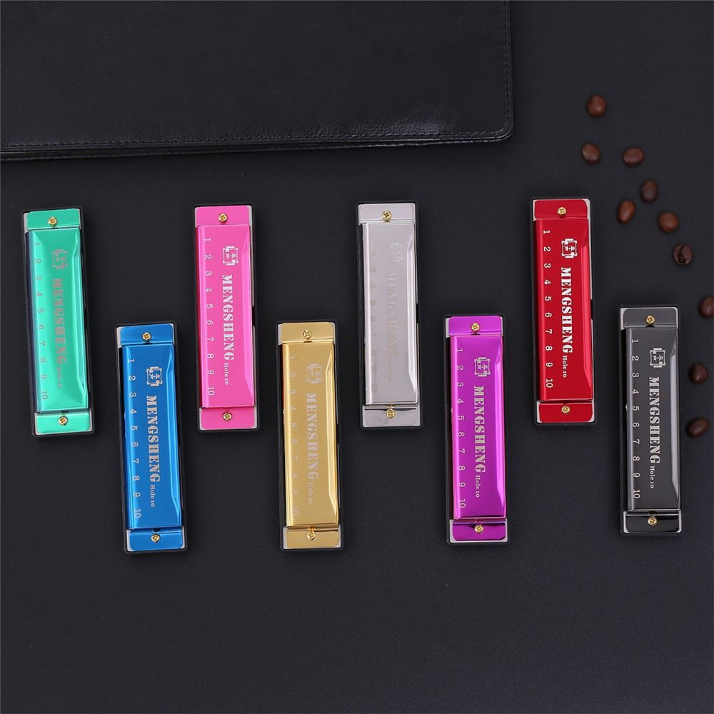 ฮาร์โมนิก้าแบบพกพา คีย์ C 10 ร - Harmonica 10 Hole บทวิจารณ์และราคา