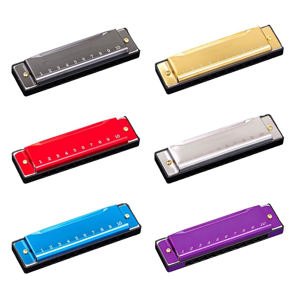 ฮาร์โมนิก้าแบบพกพา คีย์ C 10 ร - Harmonica 10 Hole บทวิจารณ์และราคา