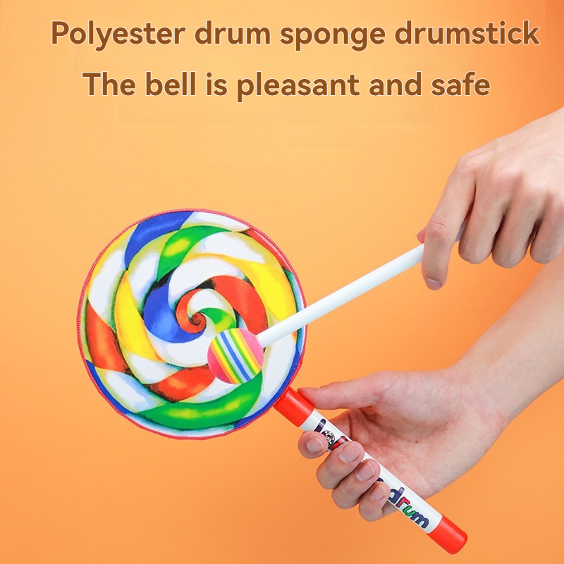 กลองมือรูปอมยิ้มสำหรับเด็กเล็ก - Audio Music Lollipop บทวิจารณ์และราคา