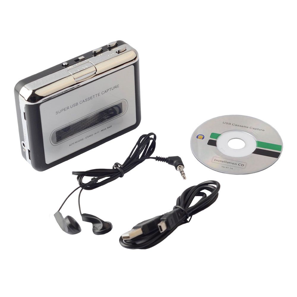 เครื่องบันทึกเทปคาสเซ็ต USB เค - Audio Music Converter To Mp3 บทวิจารณ์และราคา