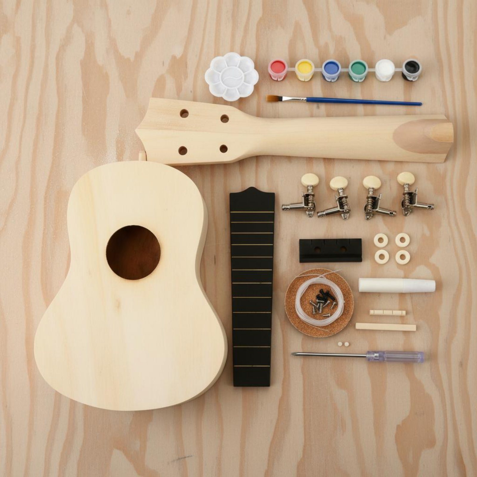 ชุดอุปกรณ์อูคูเลเล่โซปราโนขนาด - Ukulele Beginner Kit บทวิจารณ์และราคา