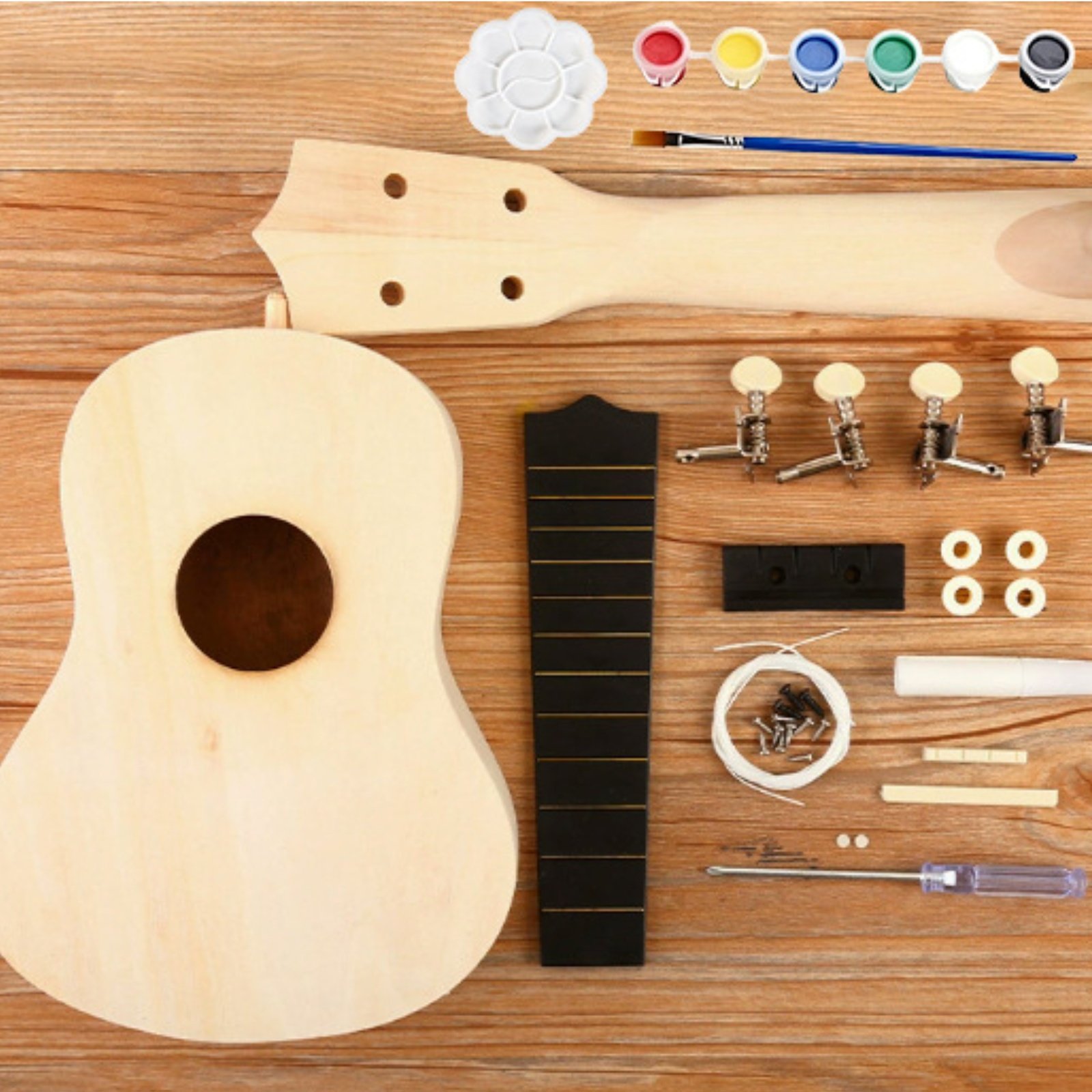 ชุดอุปกรณ์อูคูเลเล่โซปราโนขนาด - Ukulele Beginner Kit บทวิจารณ์และราคา