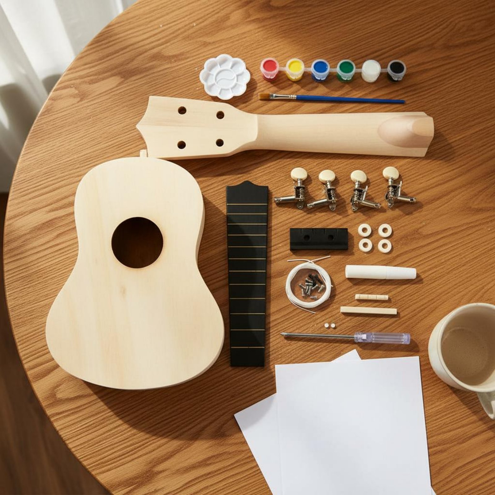 ชุดอุปกรณ์อูคูเลเล่โซปราโนขนาด - Ukulele Beginner Kit บทวิจารณ์และราคา