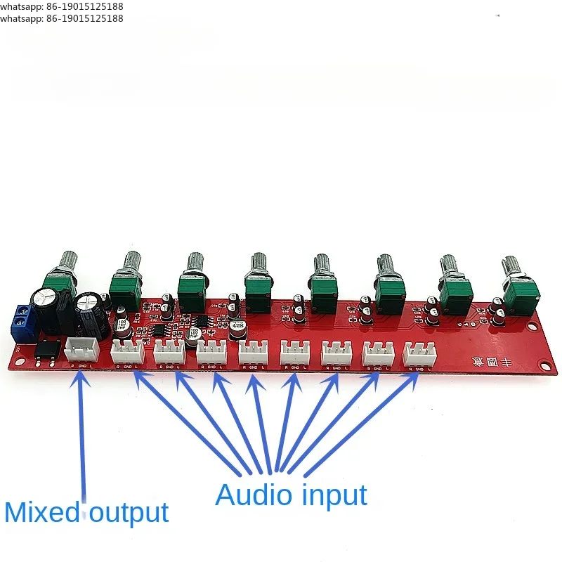 8 วิธี NE5532 บอร์ดผสมเสียง DI - Mix Audio Music บทวิจารณ์และราคา