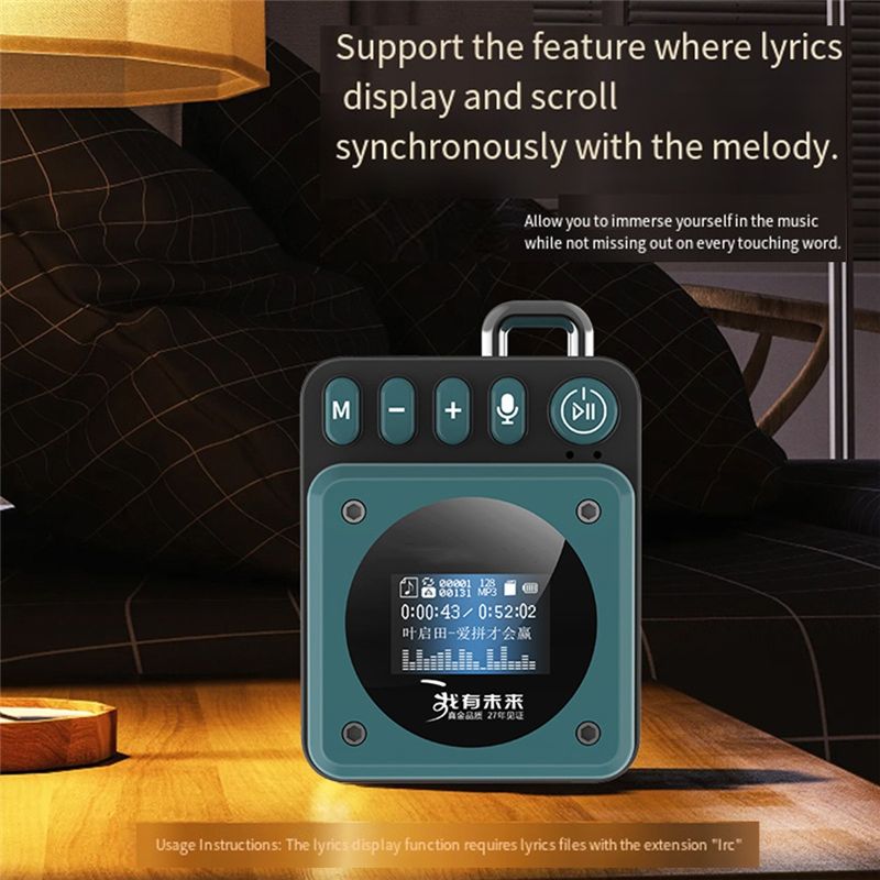 RISE-MP3 เครื่องเล่นเพลงแบบพกพ - Audio Music Lyrics บทวิจารณ์และราคา
