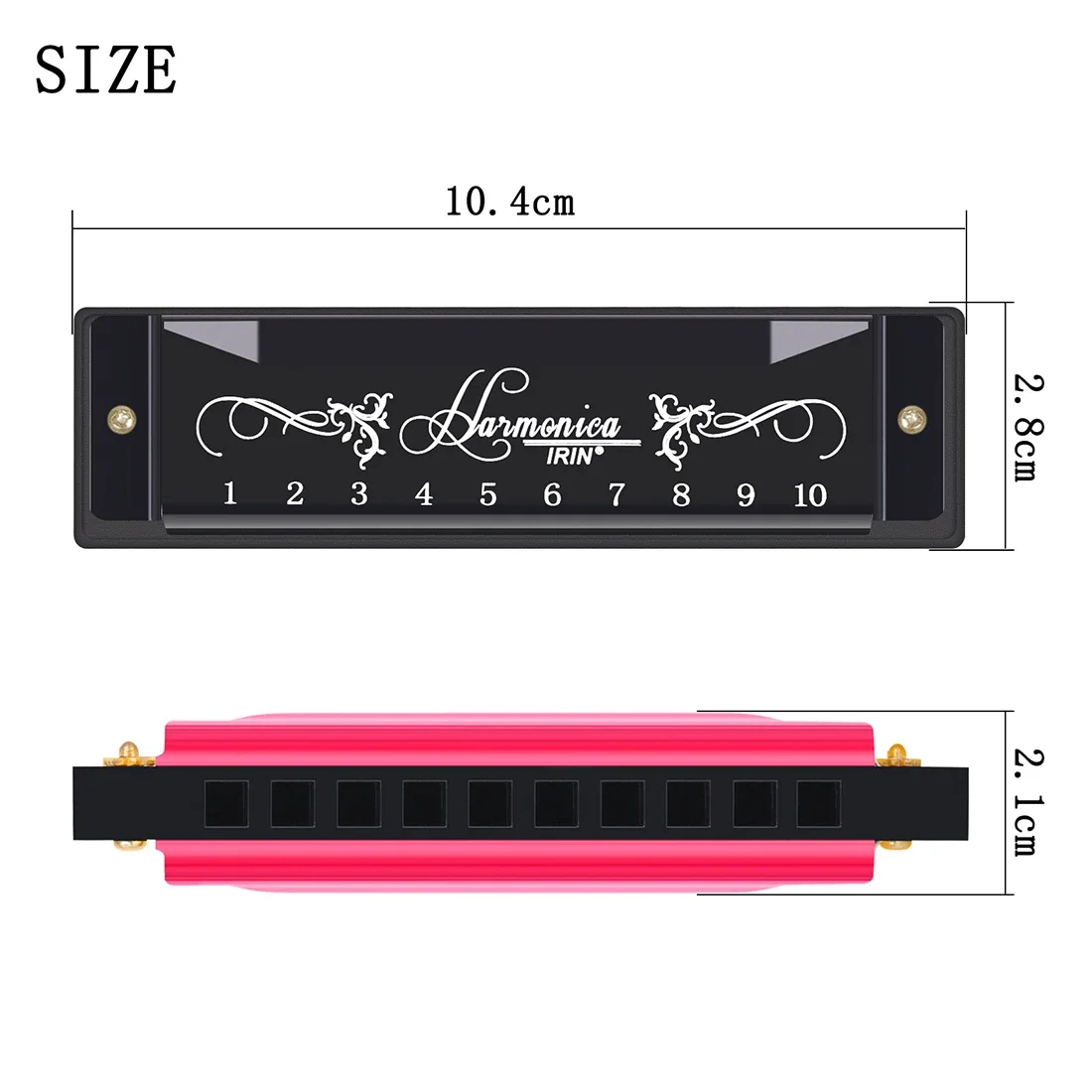 SLADE Harmonica Professional 1 - Harmonica 10 Hole บทวิจารณ์และราคา
