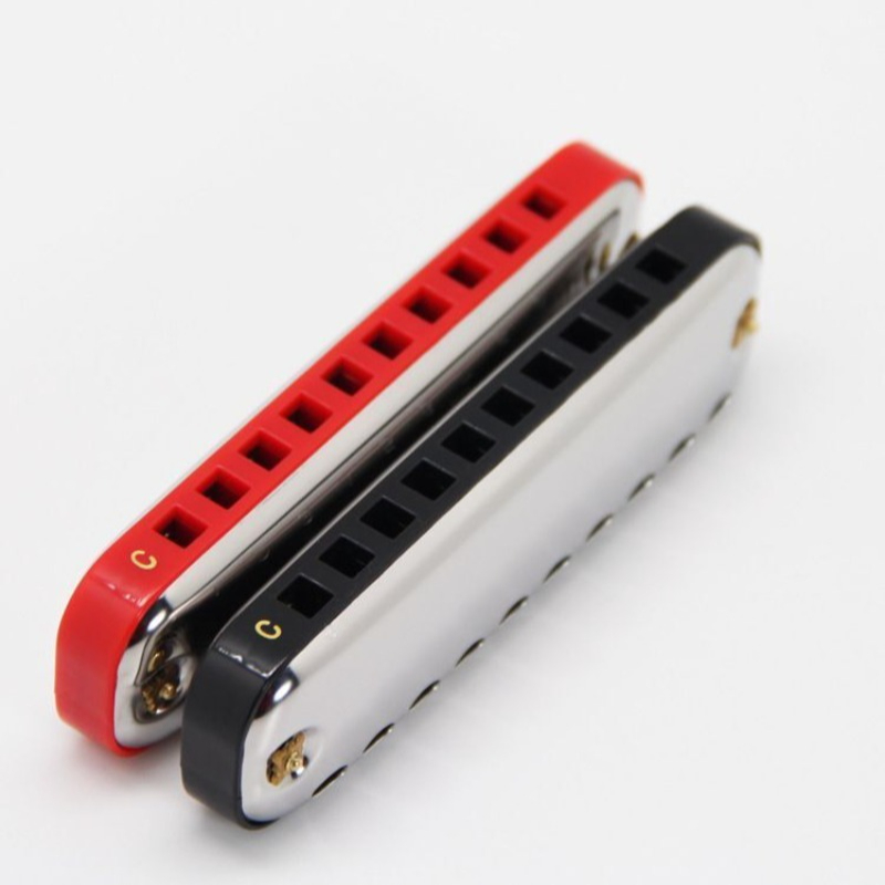 เครื่องดนตรีพกพาสำหรับผู้เริ่ม - Harmonica 10 Hole บทวิจารณ์และราคา