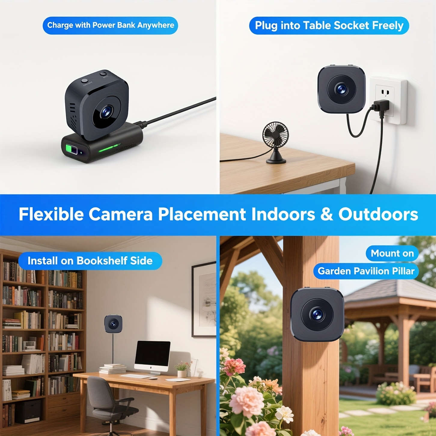 1080P HD Mini WiFi กล้องความปล - Audio Music Recording บทวิจารณ์และราคา
