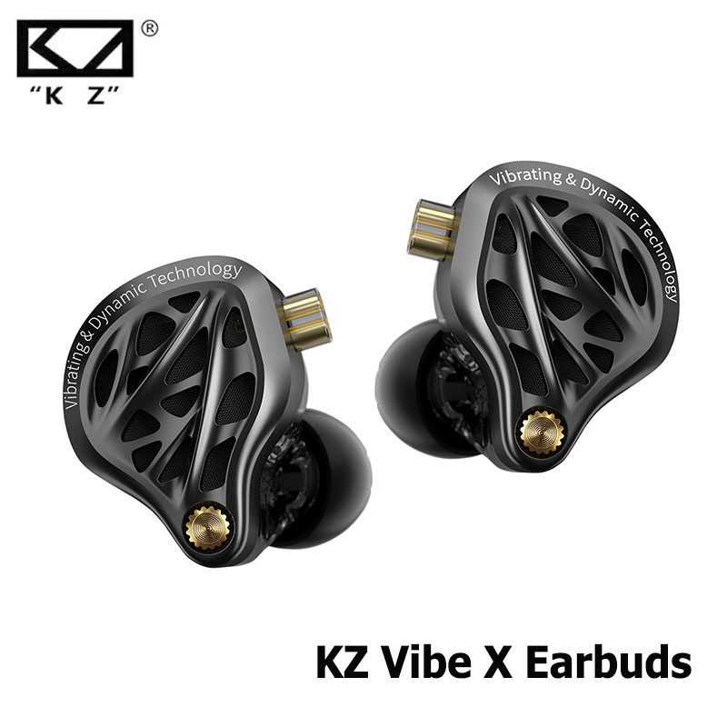 KZ NEW Vibe X หูฟังแบบสั่นสะเท - Audio Vibes Music บทวิจารณ์และราคา