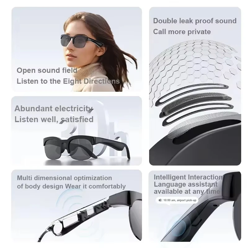 แว่นตาอัจฉริยะ Lenovo AI ควบคุ - Audio Music Free บทวิจารณ์และราคา