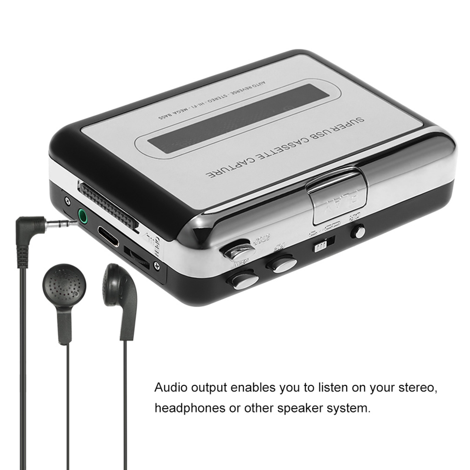 ตัวแปลง Tape-to-MP3คาสเซ็ตคาสเ - Audio Music Converter To Mp3 บทวิจารณ์และราคา