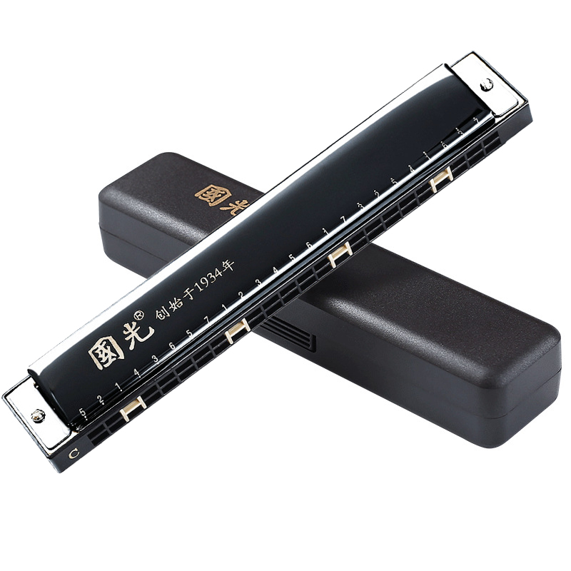 Guoguang Tremolo Harmonica 24  - Harmonica 10 Hole บทวิจารณ์และราคา
