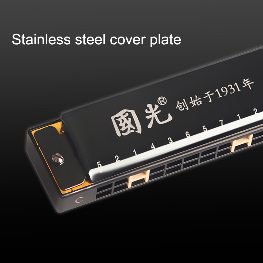 Guoguang Tremolo Harmonica 24  - Harmonica 10 Hole บทวิจารณ์และราคา