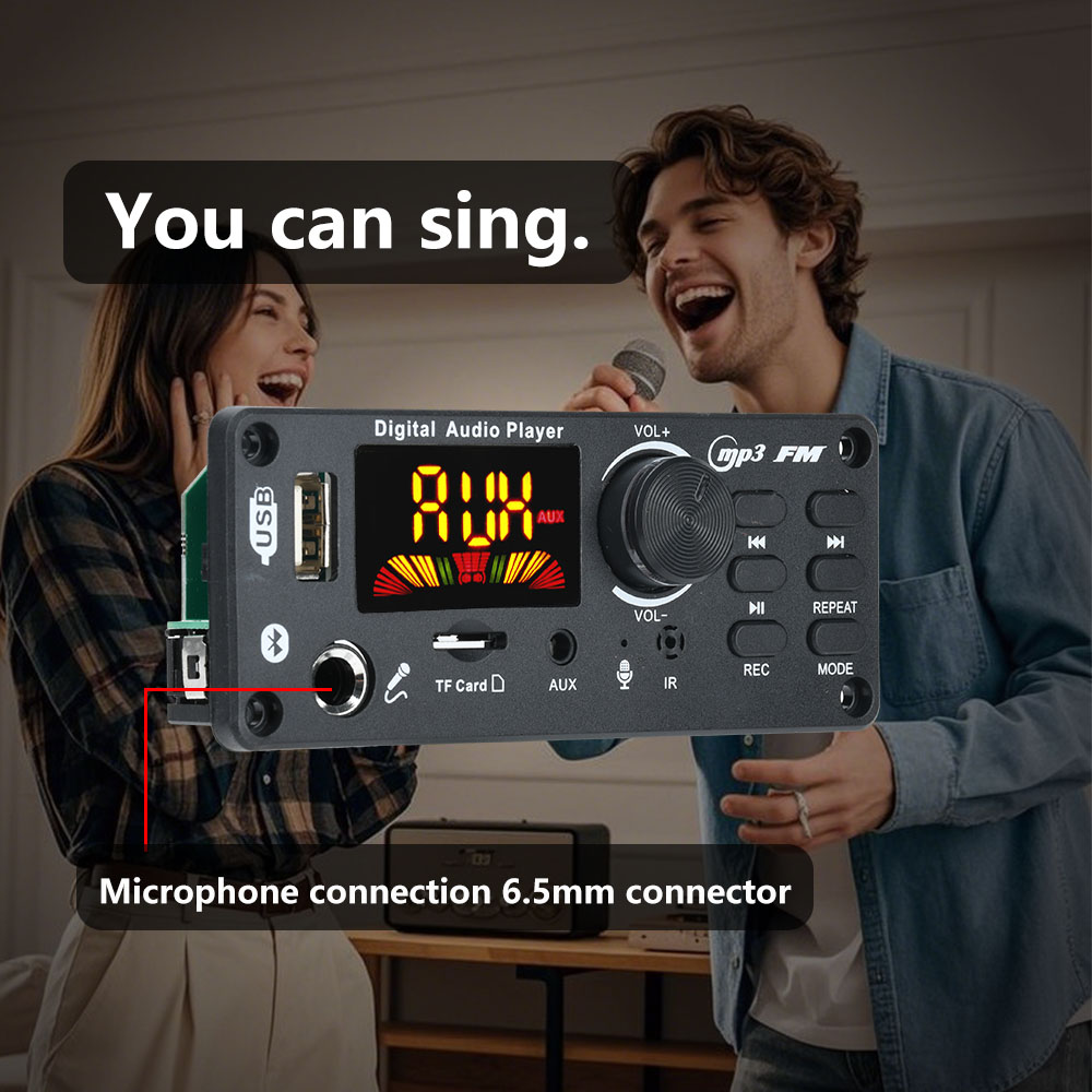DC 5-12V MP3 โมดูลถอดรหัสเสียง - Audio Music Converter To Mp3 บทวิจารณ์และราคา