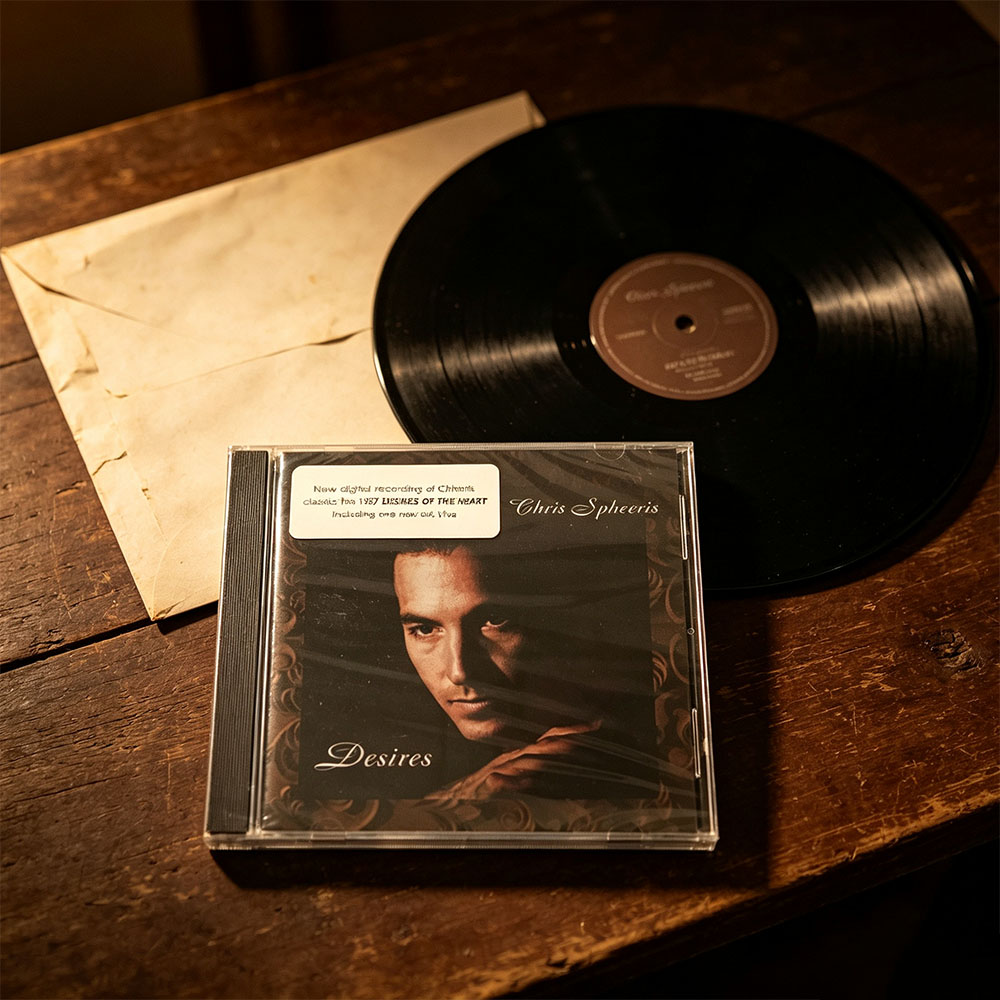 ซีดี 'Desires' ของคริส สปีริส  - Audio Music Free บทวิจารณ์และราคา
