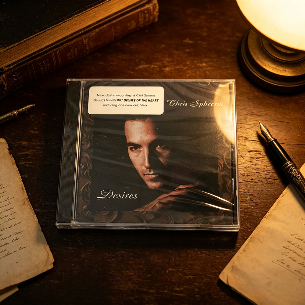 ซีดี 'Desires' ของคริส สปีริส  - Audio Music Free บทวิจารณ์และราคา