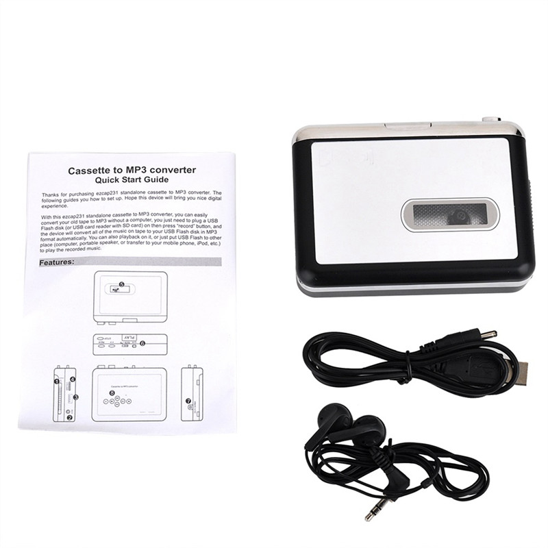 Ezcap 231 USB Cassette Tape เพ - Audio Music Converter To Mp3 บทวิจารณ์และราคา